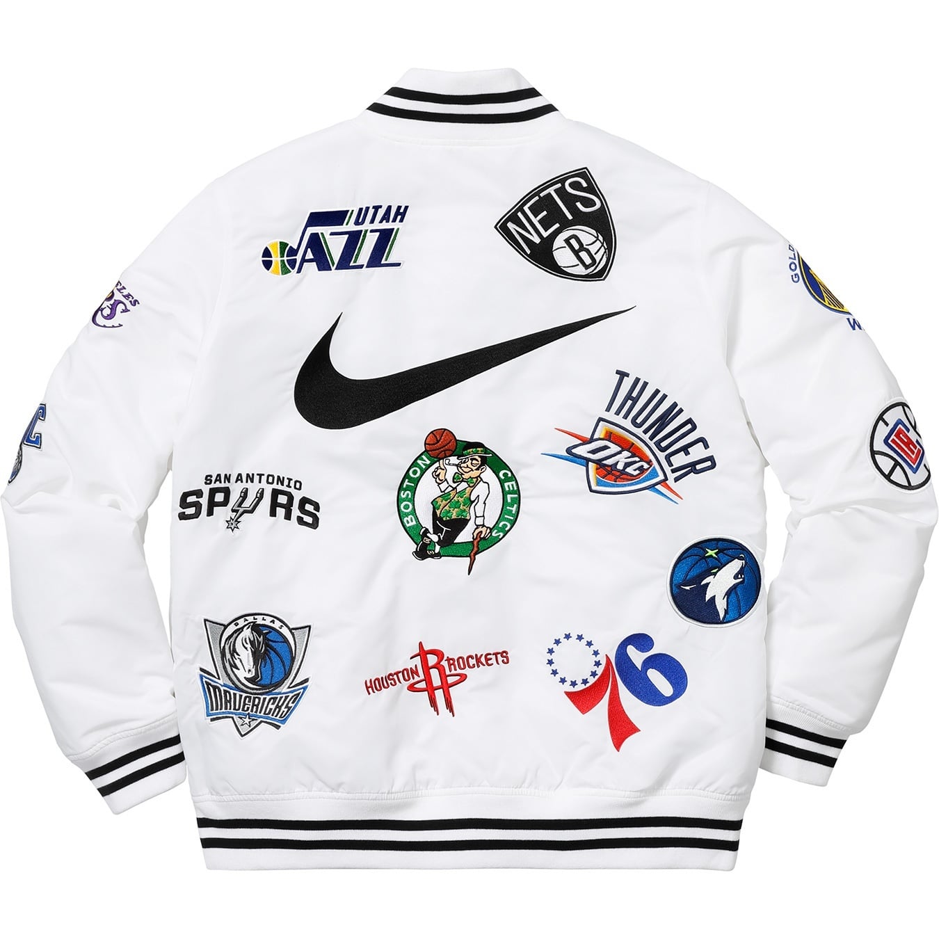 Supreme®/Nike®/NBA Teams Warm-Up Jacket view 6